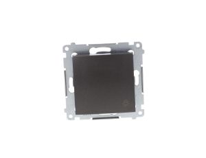 Simon 54 Przycisk /światło/, szybkozłącza, antracyt DS1.01/48