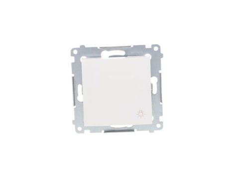 Simon 54 Przycisk /światło/, szybkozłącza, biały DS1.01/11