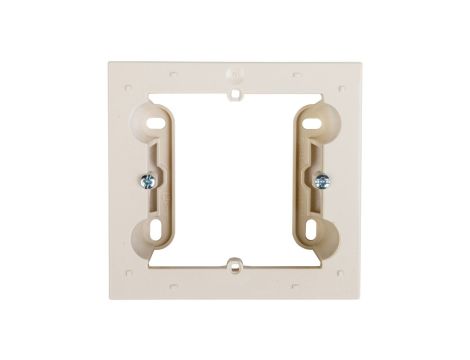 Simon 54 Premium Puszka natynkowa pojedyncza płytka kremowa DPN1/41