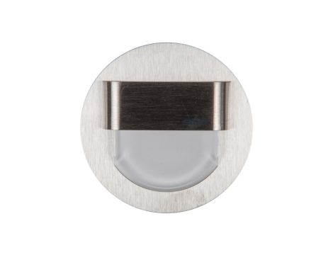 Oprawa przyschodowa RUEDA LED Light 10 V DC 0,8 W IP 20 3000 K szlif Inox