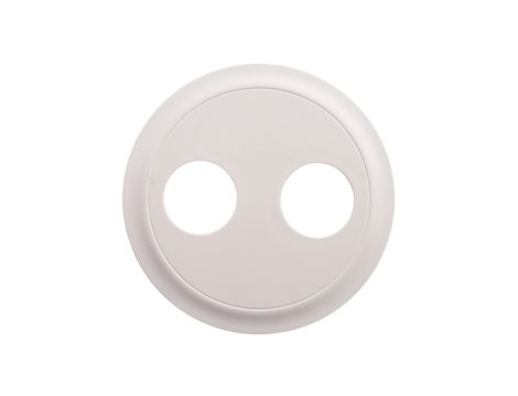 CELIANE Plakietka gniazda 2XTV biała 068289