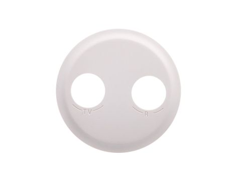 CELIANE Plakietka gniazda TV/RD biała 068283