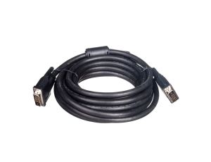 Kabel połączeniowy DVI-D Dual Link Typ DVI-D(24+1)/DVI-D(24+1), M/M czarny 5m AK-320101-050-S