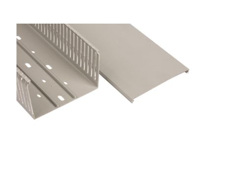 Korytko grzebieniowe 120x80x2000mm jasnoszare E324