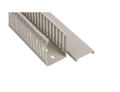 Korytko grzebieniowe 40x60x2000mm jasnoszare E54