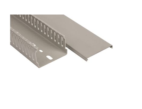 Korytko grzebieniowe 60x40x2000mm jasnoszare E44