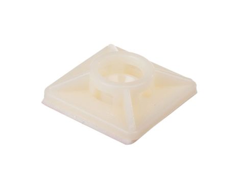 Podstawa przylepna 19x19mm biała BMB0901E /100szt./