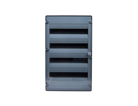 Rozdzielnica modułowa 4x18 natynkowa IP40 Golf (drzwi transparentne) VS418TD