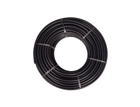 Rura karbowana z pilotem 16mm czarna 750N FK15/16F DX15116R /100m/