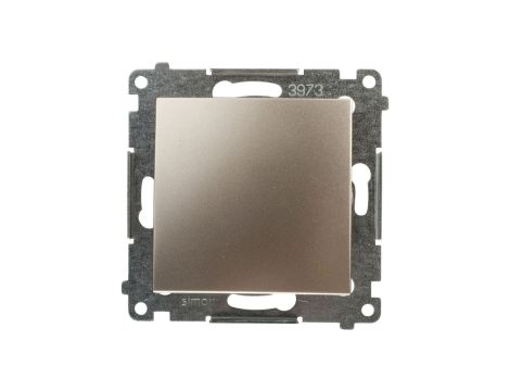 Simon 54 Łącznik schodowy, szybkozłącza, złoty mat DW6.01/44