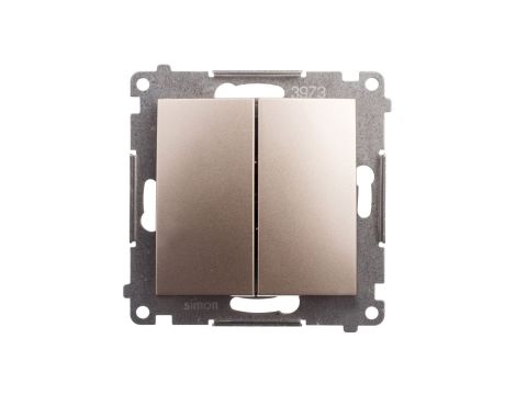 Simon 54 Łącznik świecznikowy złoty mat DW5A.01/44