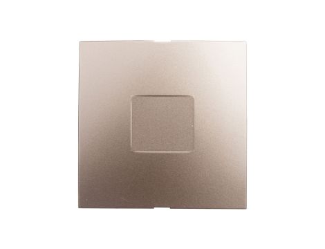 Simon 54 Zaślepka ramki złoty mat DP/44