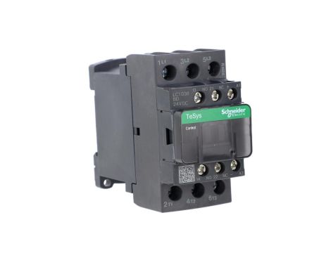 TeSys Deca Stycznik mocy 38A 3P 24V DC 1Z 1R LC1D38BD