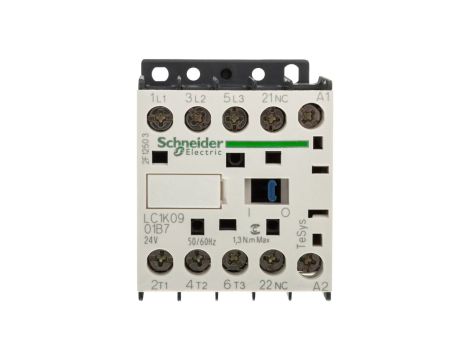 Stycznik mocy 9A 3P 24V AC 0Z 1R LC1K0901B7