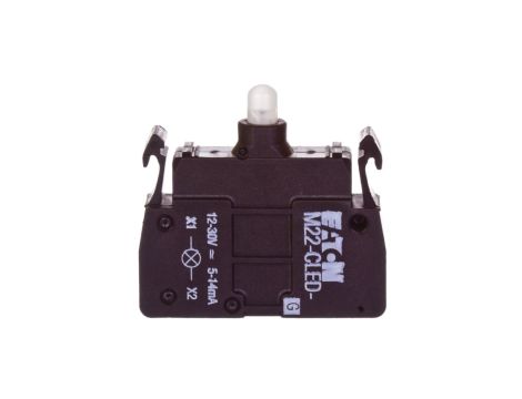 Oprawka z LED zielona 12-30V AC/DC M22-CLED-G 216571