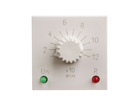 Przekaźnik czasowy 2P 5A 10-120min 220-230V AC/DC opóźnione załączenie RTX-132 220/230 AC/DC 120MIN