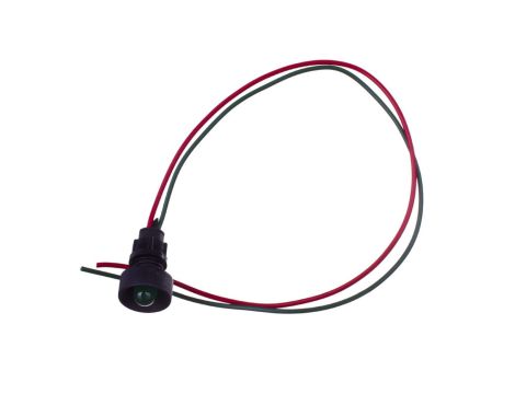 Lampka sygnalizacyjna 10mm zielona 12-24V AC/DC KLP 10G/24V 84410005