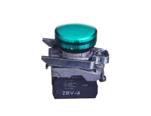 Lampka sygnalizacyjna 22mm zielona 230V AC XB4BV63