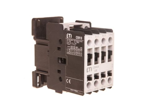 Stycznik mocy 18A 3P 230V AC 1Z 0R CEM18.10-230V-50/60Hz 004644123