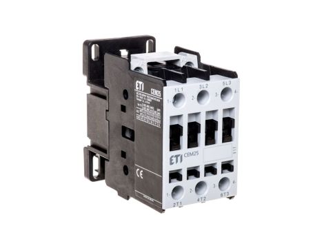 Stycznik mocy 25A 3P 230V AC 1Z 0R CEM25.10-230V-50/60Hz 004645123