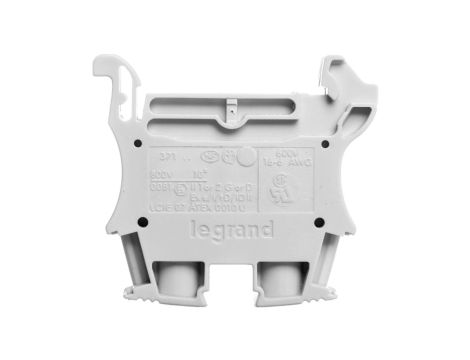 Złączka szynowa 2-przewodowa 10mm2 szara 037163