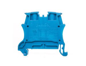 Złączka szynowa 2-przewodowa 6mm2 niebieska 037102