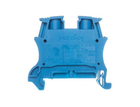 Złączka szynowa 2-przewodowa 10mm2 niebieska 037103