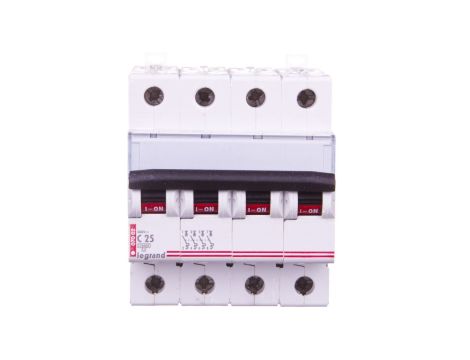 Wyłącznik nadprądowy 4P C 25A 10kA AC S314 TX3 404258