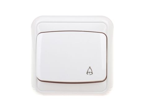 COSMO Przycisk /dzwonek/ biały 300404