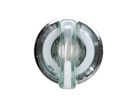 Napęd przełącznika 3 położeniowy biały z podświetleniem z samopowrotem ZB4BK1513