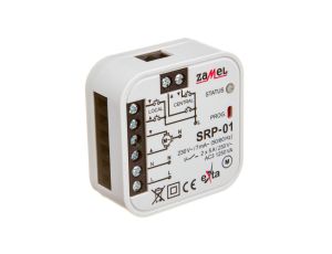 Sterownik rolet dopuszkowy przewodowy 5A AC-3 230V 0-2min SRP-01 EXT10000126