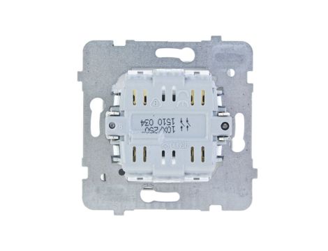 KARO Przycisk podwójny zwierny biały ŁP-17S/m/00