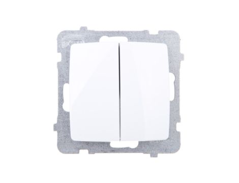 KARO Łącznik świecznikowy biały ŁP-2S/m/00