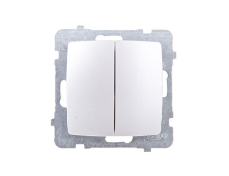 KARO Łącznik świecznikowy srebrny perłowy ŁP-2S/m/43