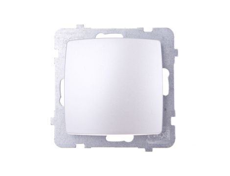 KARO Łącznik pojedynczy srebrny perłowy ŁP-1S/m/43