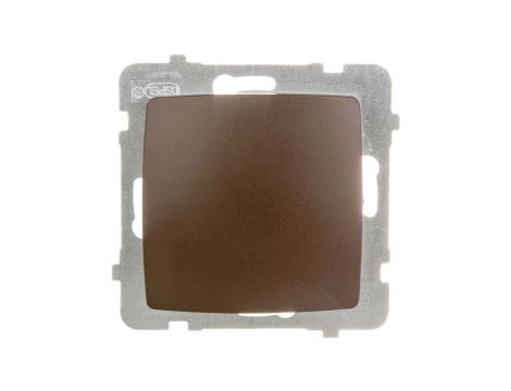 KARO Łącznik pojedynczy czekoladowy metalik ŁP-1S/m/40