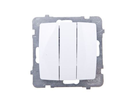 KARO Łącznik potrójny biały ŁP-13S/m/00