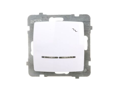 KARO Łącznik schodowy z podświetleniem biały ŁP-3SS/m/00