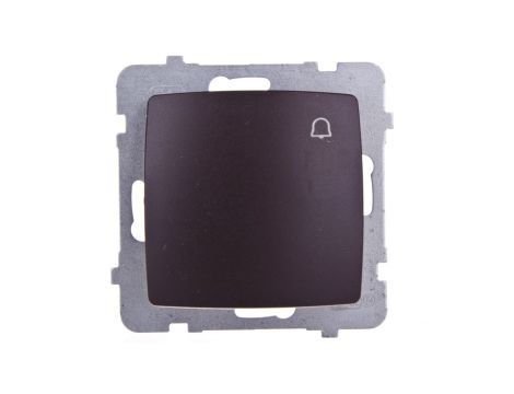 KARO Przycisk /dzwonek/ czekoladowy metalik ŁP-6S/m/40