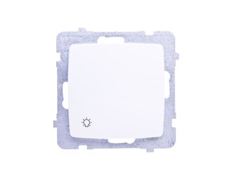 KARO Przycisk /światło/ biały ŁP-5S/m/00