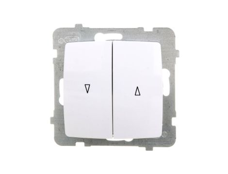 KARO Łącznik żaluzjowy biały ŁP-7S/m/00