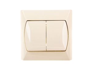 AKCENT Łącznik świecznikowy beżowy ŁP-2A/01