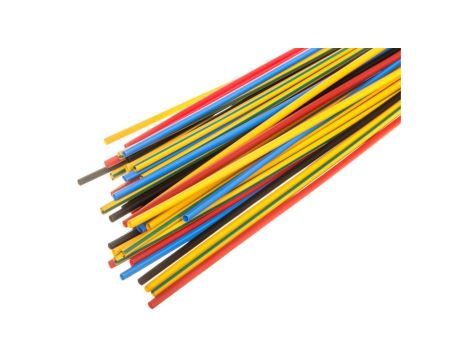 Rura termokurczliwa cienkościenna, odcinki 1m, CR 3,2/1,6 MIX, 427615 /50szt./