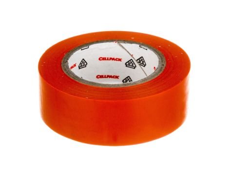 Taśma izolacyjna PVC, 128 0.15-19-10 pomarańczowa, 145807
