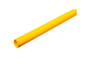 Rura termokurczliwa cienkościenna, odcinki 1m, CR 4,8/2,4 żółta, 427535 /50szt./