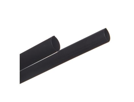 Rura termokurczliwa cienkościenna, odcinki 1m, CR 6,4/3,2 czarna, 427541 /50szt./