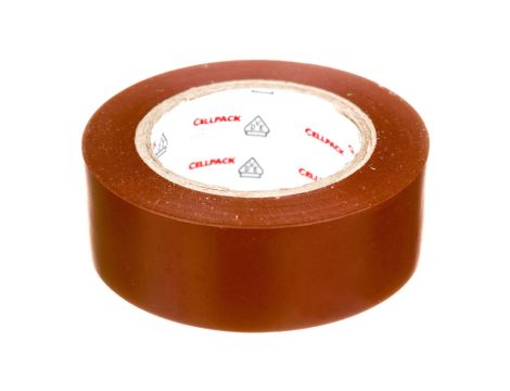 Taśma izolacyjna PVC, 128 0.15-19-10 brązowa, 145817