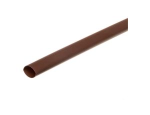 Rura termokurczliwa cienkościenna, odcinki 1m, CR 9,5/4,7 brązowa, 427556 /50szt./