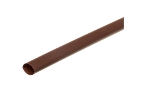 Rura termokurczliwa cienkościenna, odcinki 1m, CR 9,5/4,7 brązowa, 427556 /50szt./