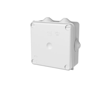 Puszka hermetyczna n/t PK-4 135x135x65mm pusta IP55 biała 0233-00